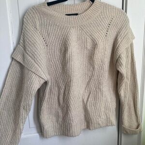 Express Beige Sweater